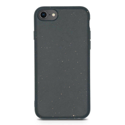 Coque de téléphone biodégradable chauves-souris pour Halloween - Noire