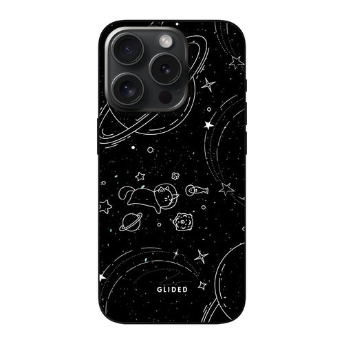 Cosmic Cat - iPhone 15 Pro Handyhülle