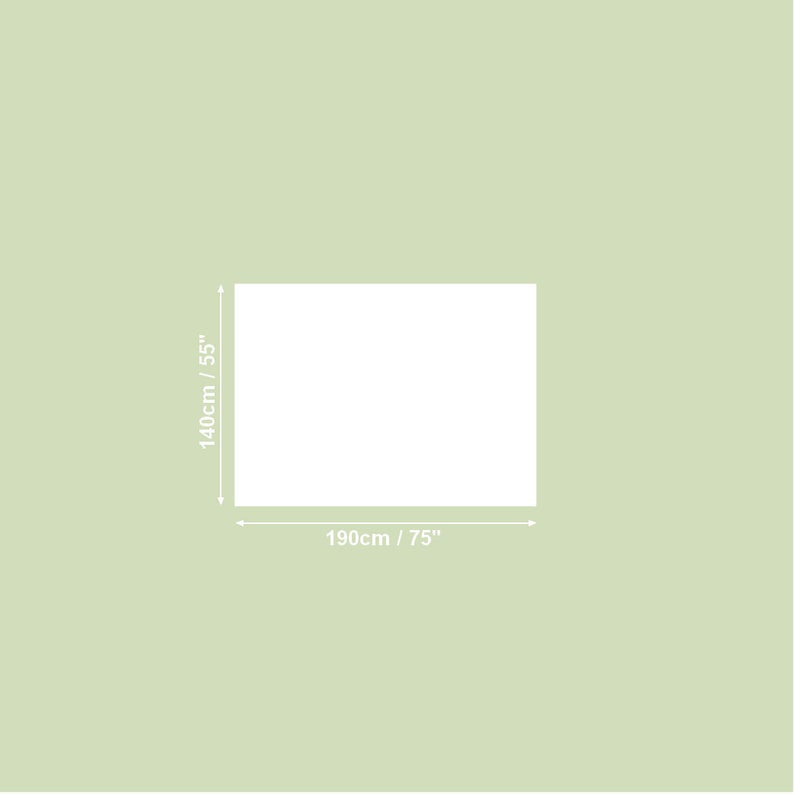 Nappe rectangulaire 100 % coton imprimée | Francine Black