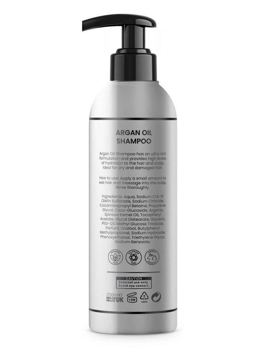MANBON – Feuchtigkeitsspendendes Arganöl-Shampoo – 250 ml