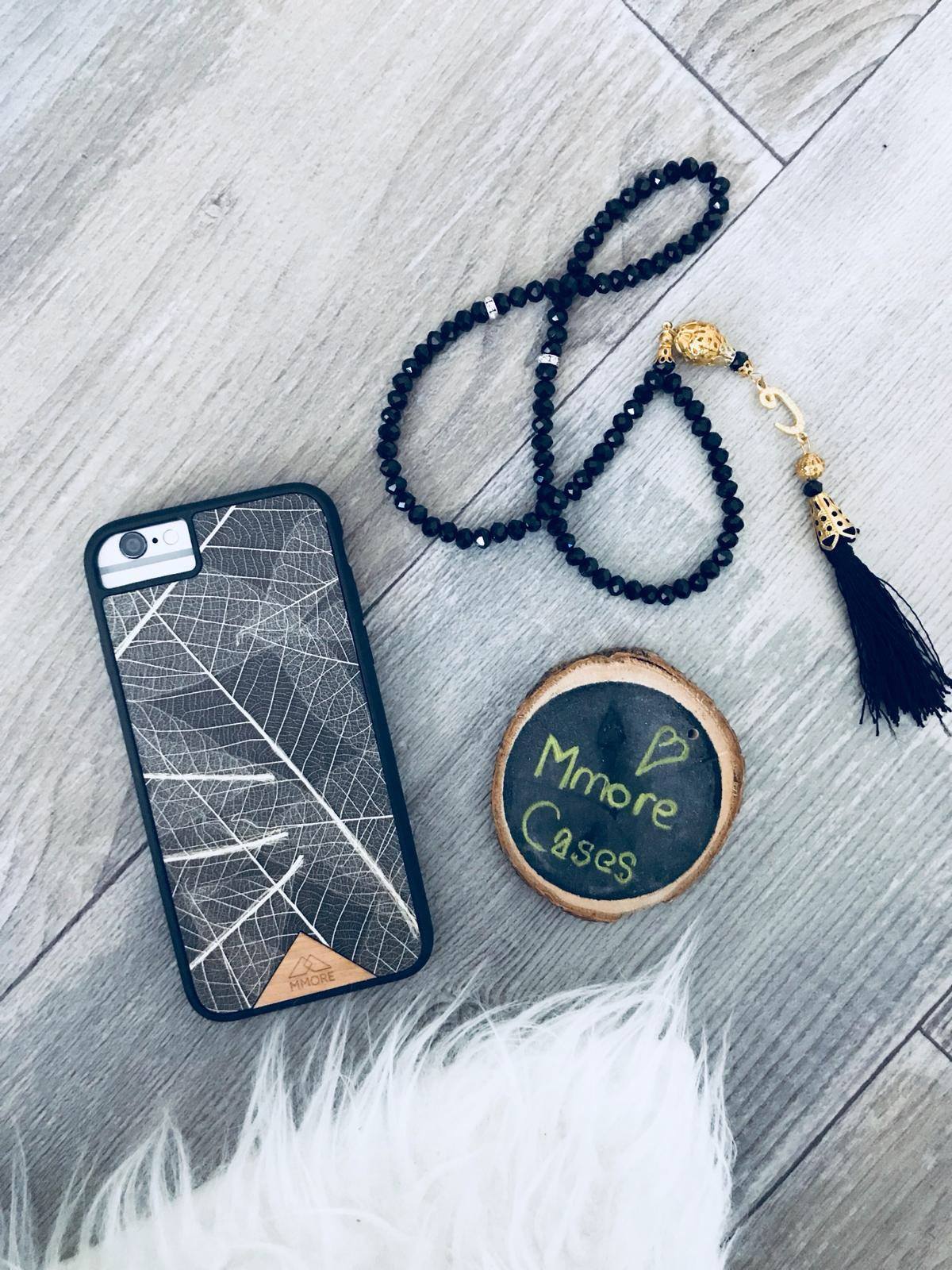 Étui organique - Feuilles squelettes