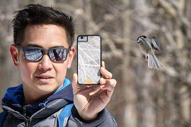 Étui organique - Feuilles squelettes