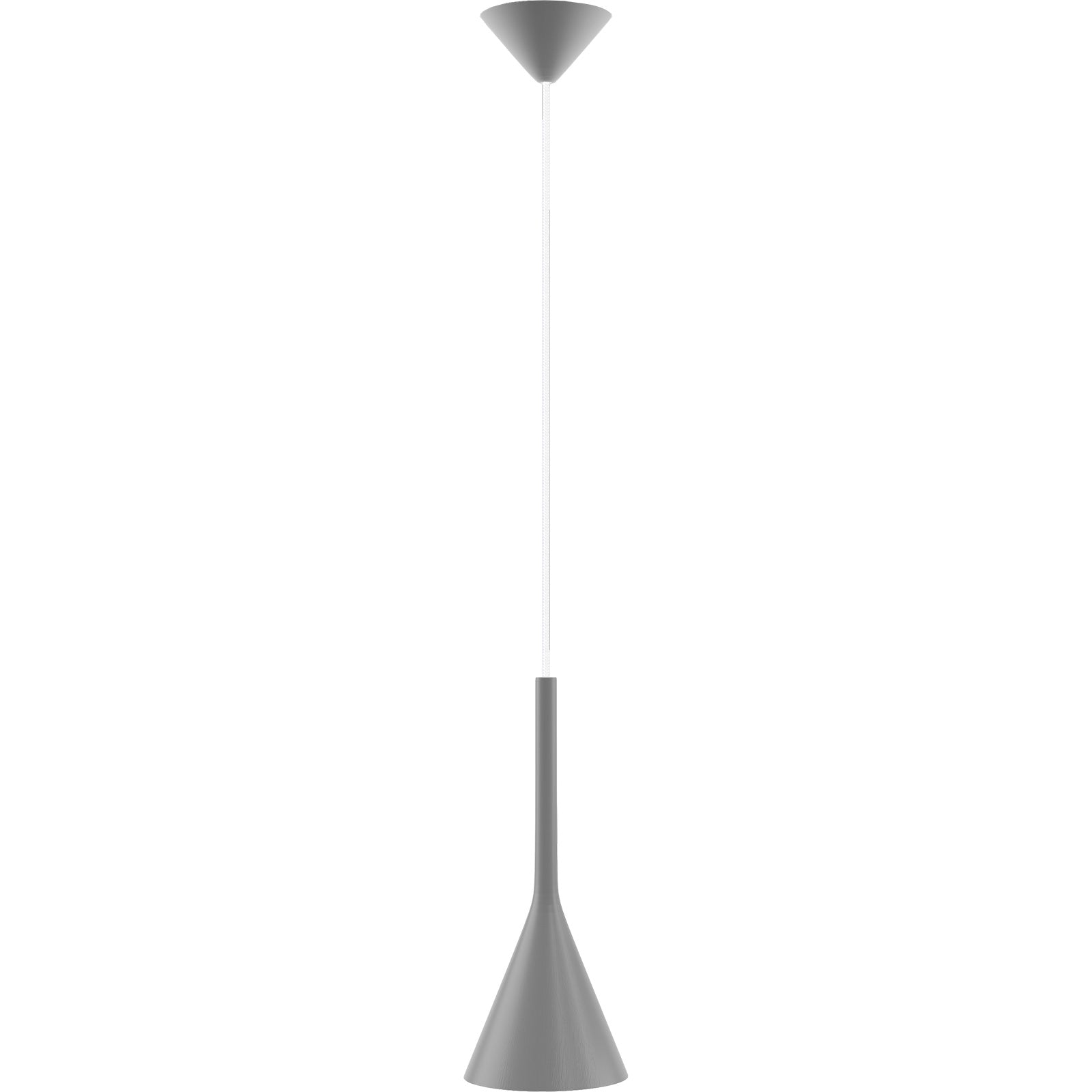 Hanging lamp grey Zen 1p